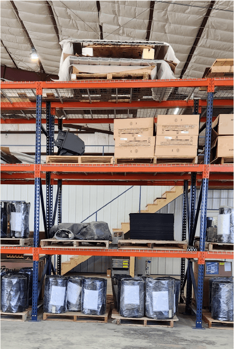 storage and inventory at Oberholtzer